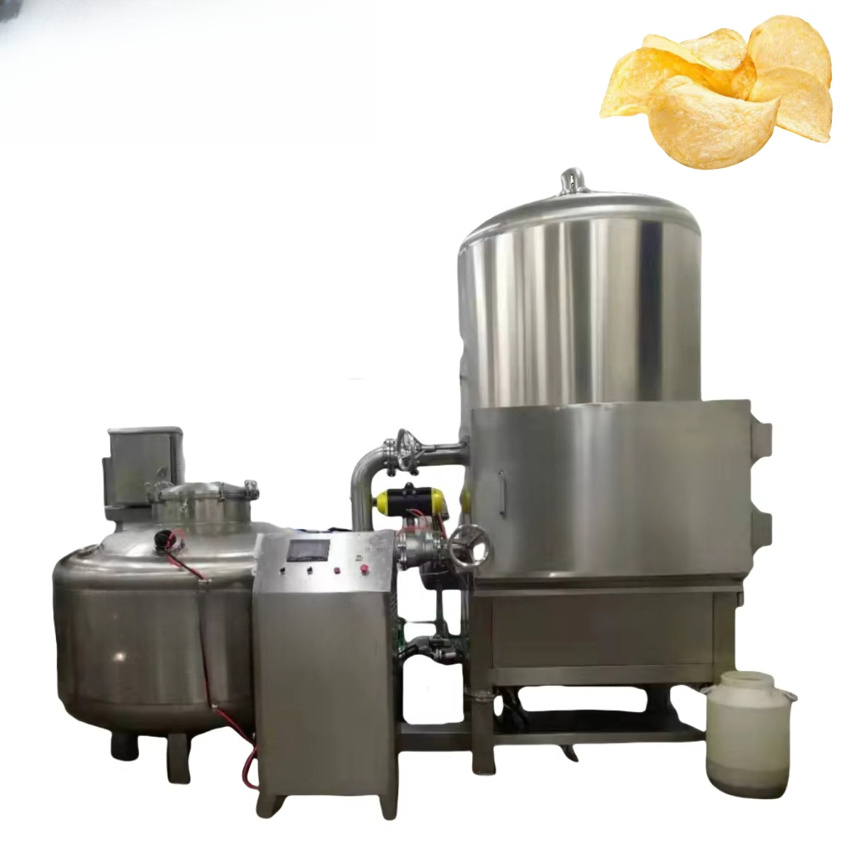 Food Snacks Distributors - Mesin Penggoreng Vakum Grosir FOODLINE Kontrol