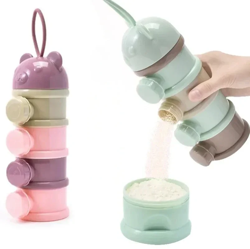 Food Snacks For 1 Year Old - Kotak Susu Bubuk 4 Lapis Gaya