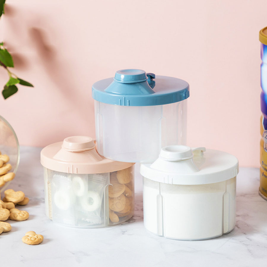 Food Snacks For 1 Year Old - 4 Kompartemen Kotak Penyimpanan Makanan Bayi