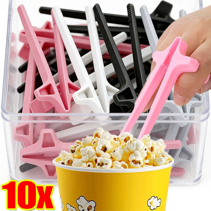 Food Snacks Game - 10/1PCS Sumpit Jepit Anti Kotor untuk