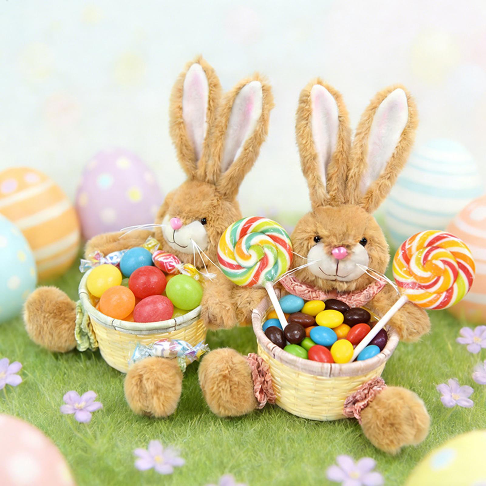 Food Snacks For Kids Party - Keranjang Penyimpanan Permen Kelinci Paskah, Tempat