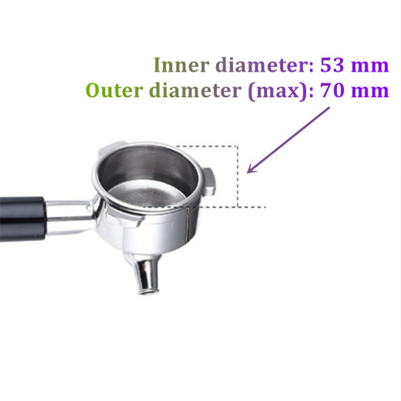 Breville Espresso Barista Express - Kepala Portafilter 54mm Dual Spout Untuk