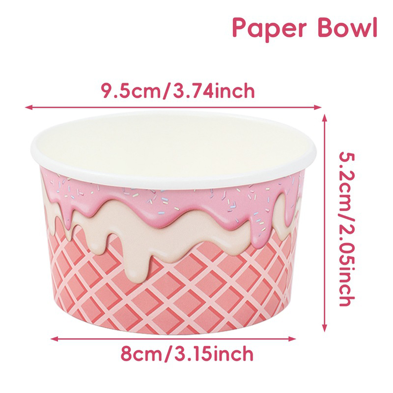 5-50 Buah/Pak Cangkir Es Krim  - Food Snacks For Kids Party ulasan dan harga