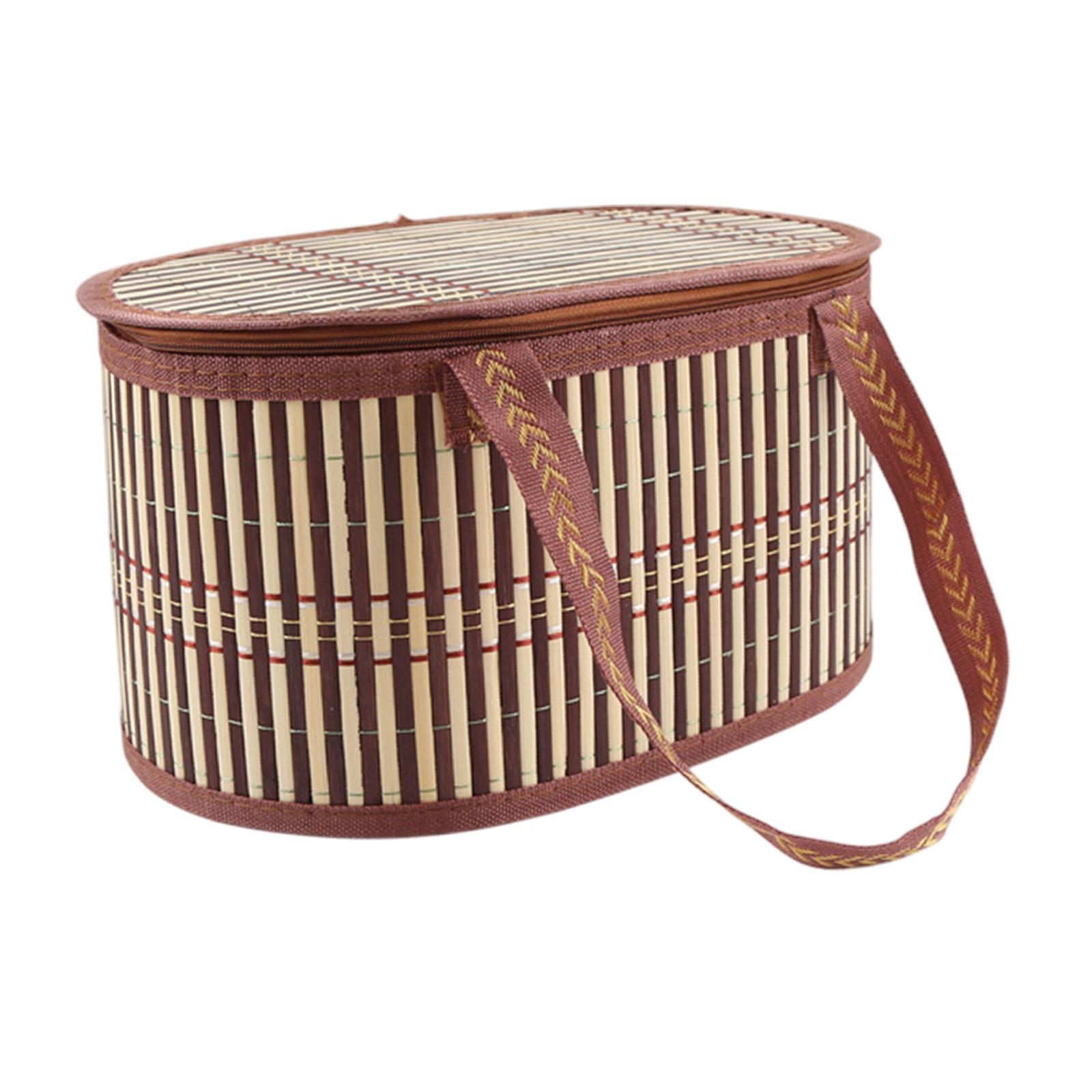 Keranjang Bambu Lipat, Wadah M - Snacks Food Gift Baskets ulasan dan harga