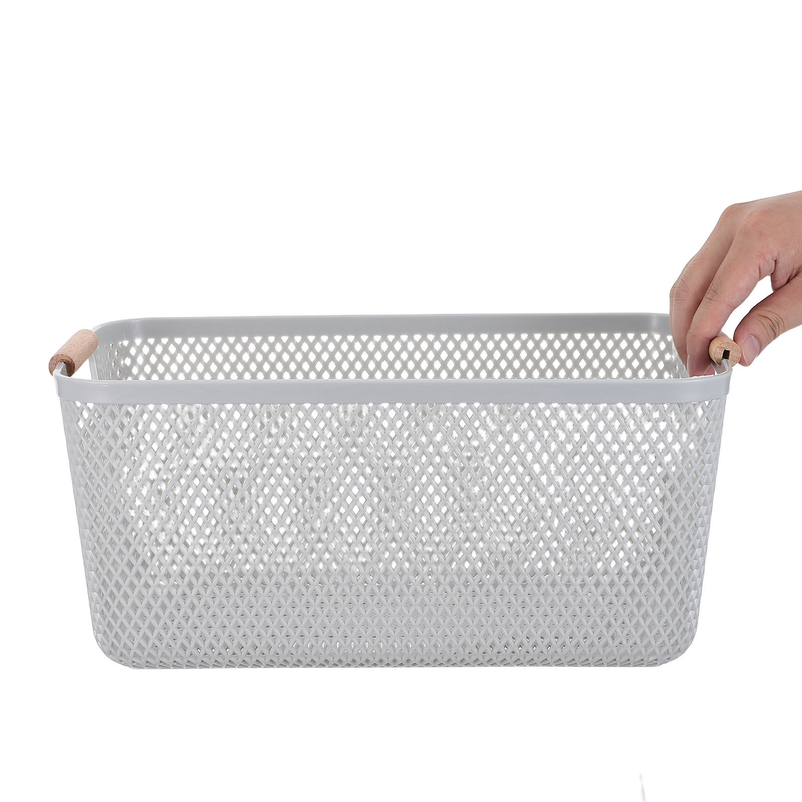 Keranjang Penyimpanan Jaring D - Snacks Food Hamper Basket ulasan dan harga