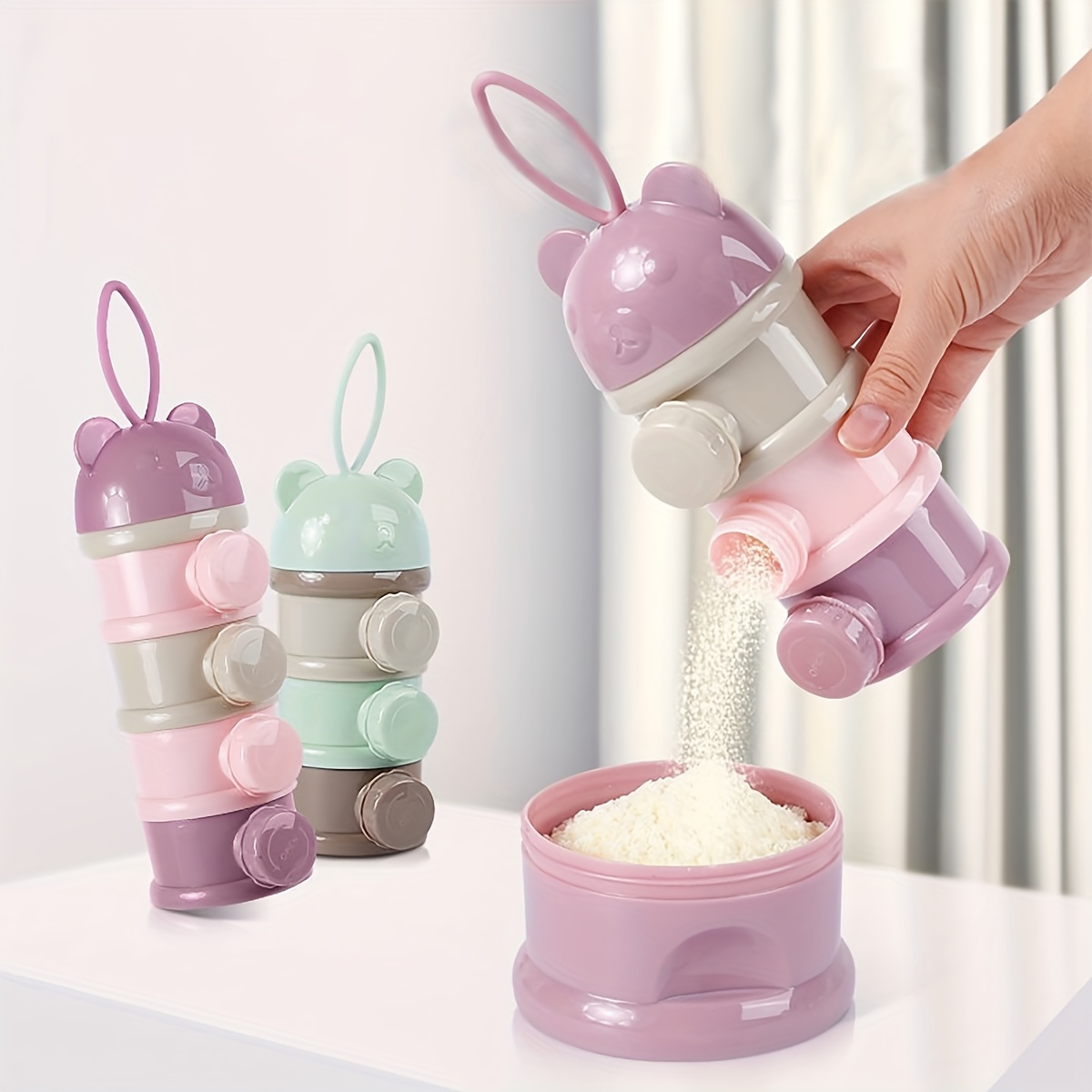 Wadah Susu Bubuk Bayi Kapasita - Food Snacks For 1 Year Old ulasan dan harga