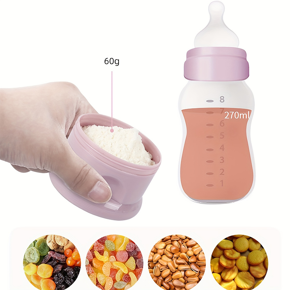 Wadah Susu Bubuk Bayi Kapasita - Food Snacks For 1 Year Old ulasan dan harga