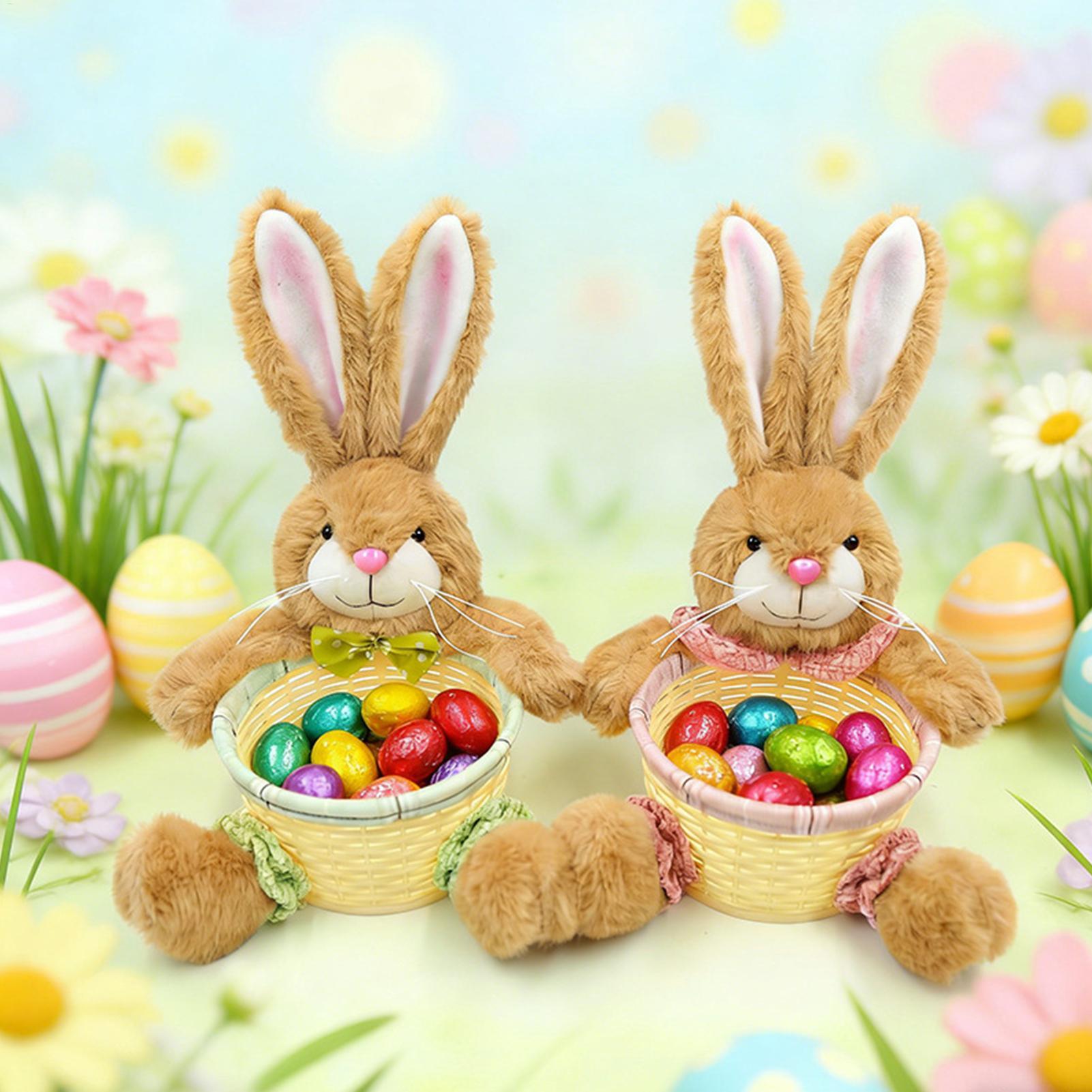 Keranjang Kelinci Paskah Bentu - Snacks Food Gift Baskets ulasan dan harga