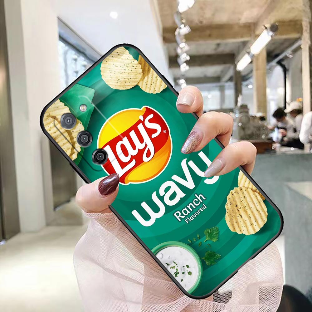 Casing Ponsel untuk OPPO A5X A - Logo Food Snack ulasan dan harga