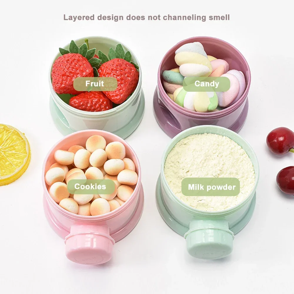 Kotak Susu Bubuk 4 Lapis Gaya  - Food Snacks For 1 Year Old ulasan dan harga