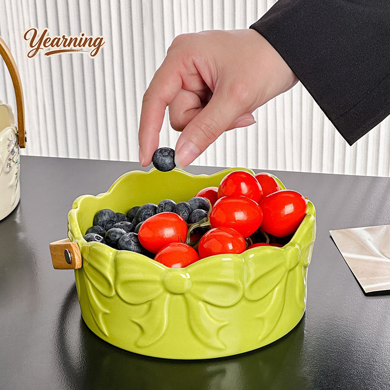 Keranjang Buah Keramik Gagang  - Snacks Food Gift Baskets ulasan dan harga