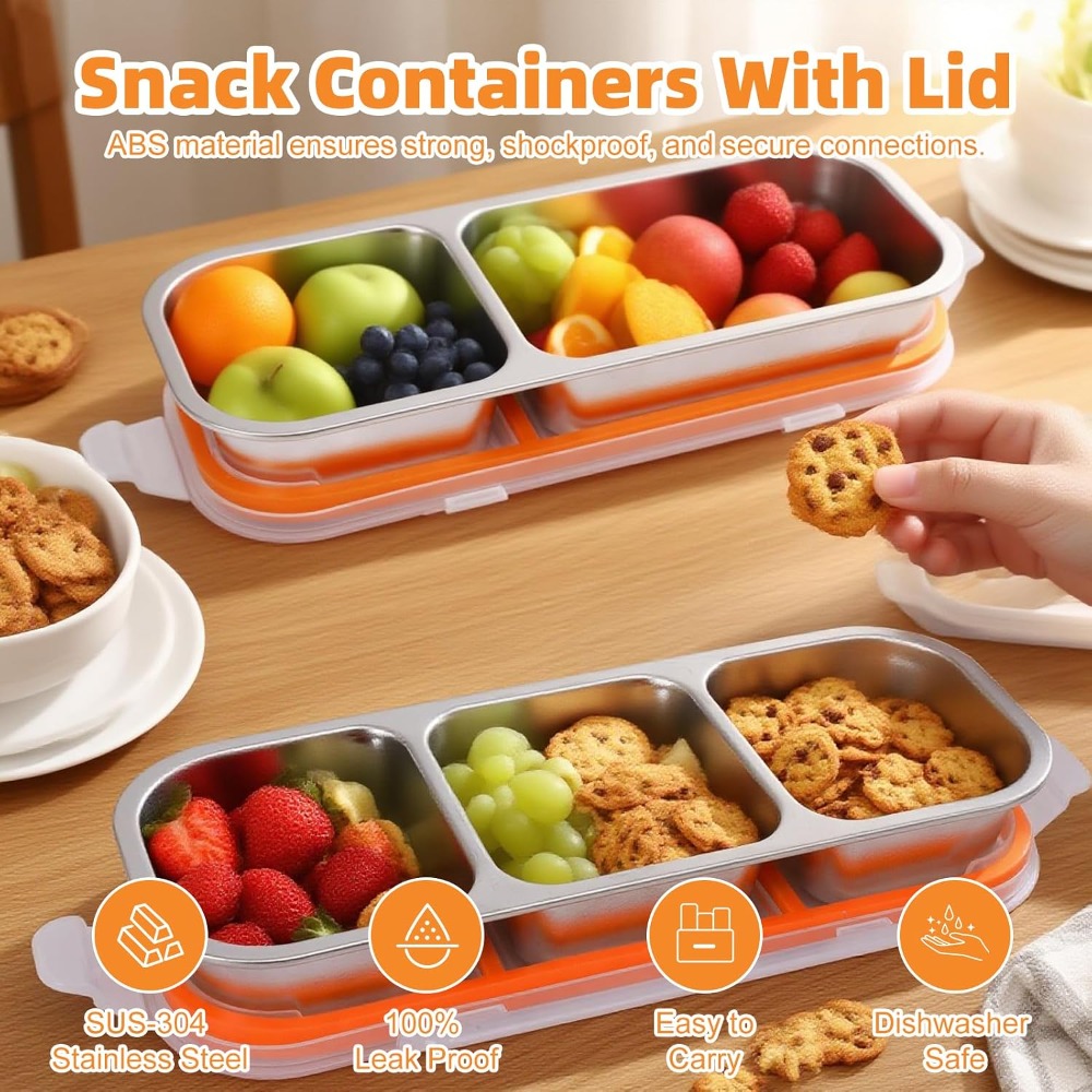 Wadah Makanan Ringan dari Baja - Food Snacks For Hiking ulasan dan harga