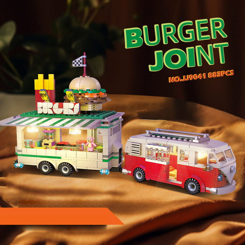 Mainan Blok Bangunan Kreatif C - Food Snacks To Eat ulasan dan harga