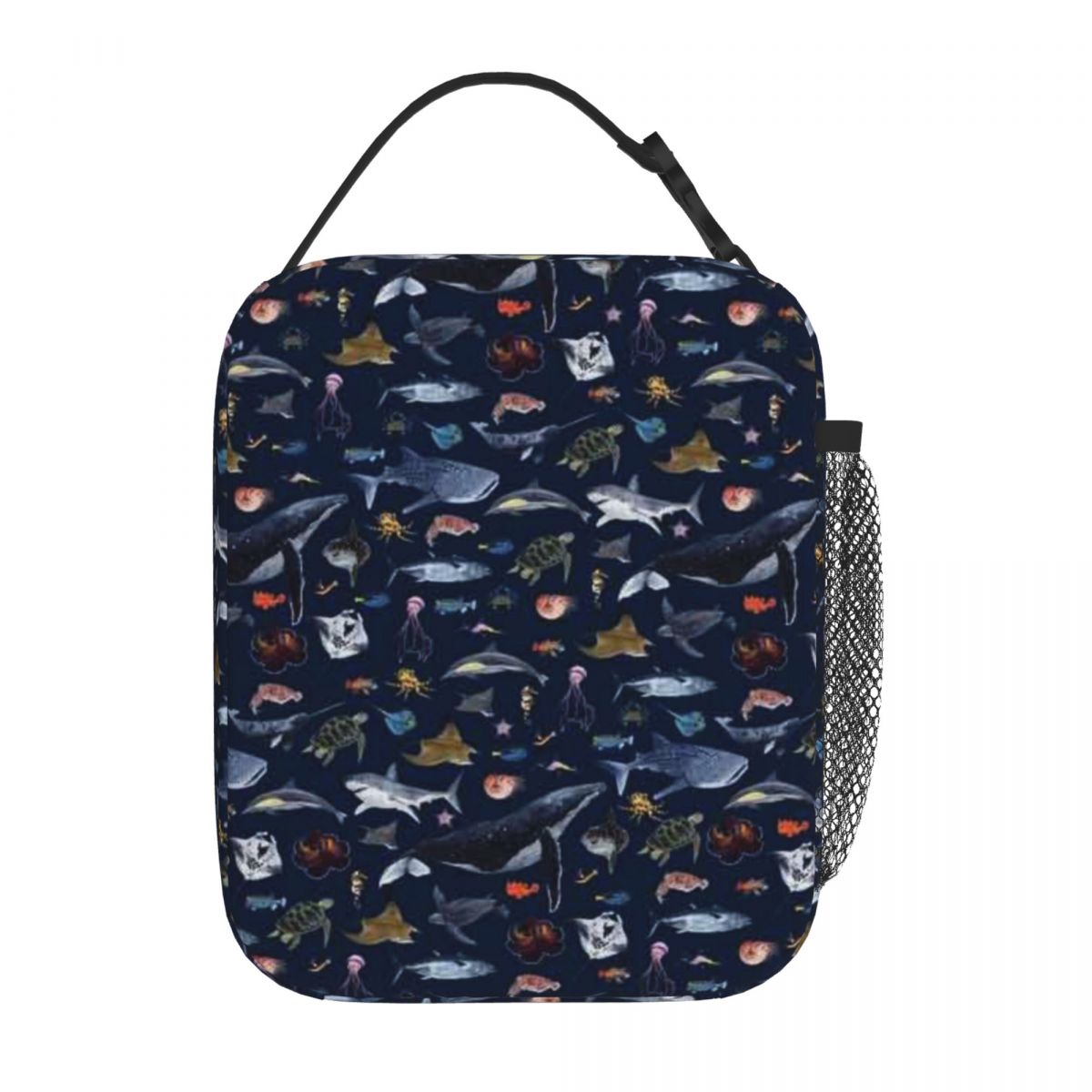Tas Makan Siang Kanvas Motif H - Food Snacks For Hiking ulasan dan harga