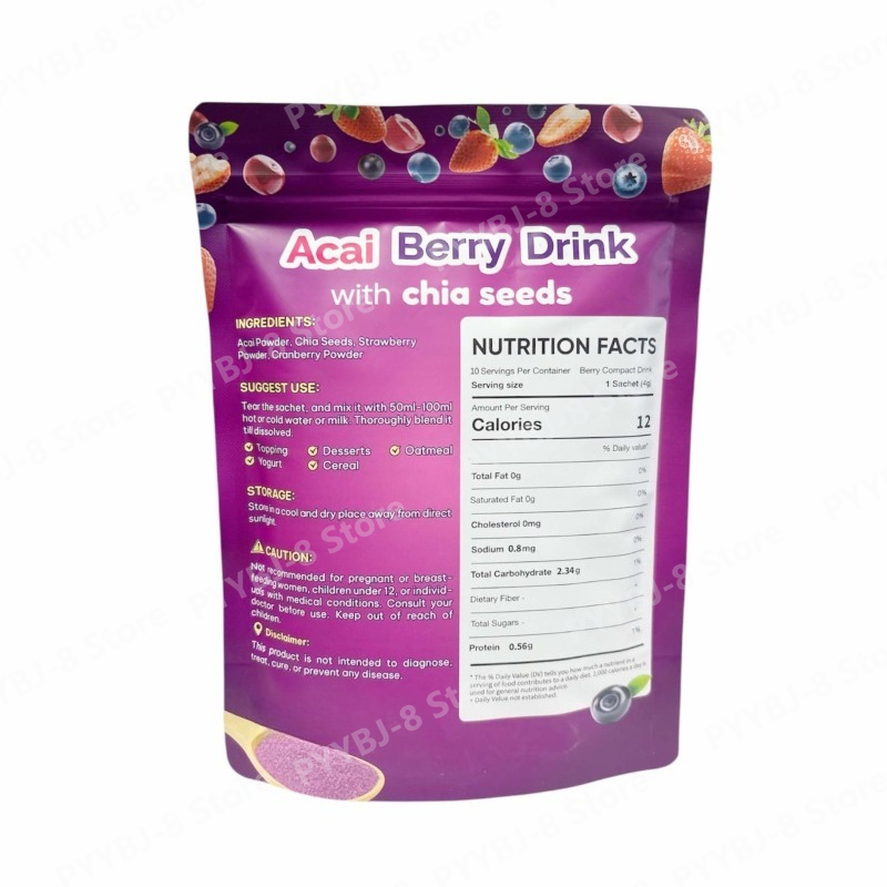 Bubuk Minuman Acai Berry 10 Bu - Food Snacks To Eat ulasan dan harga