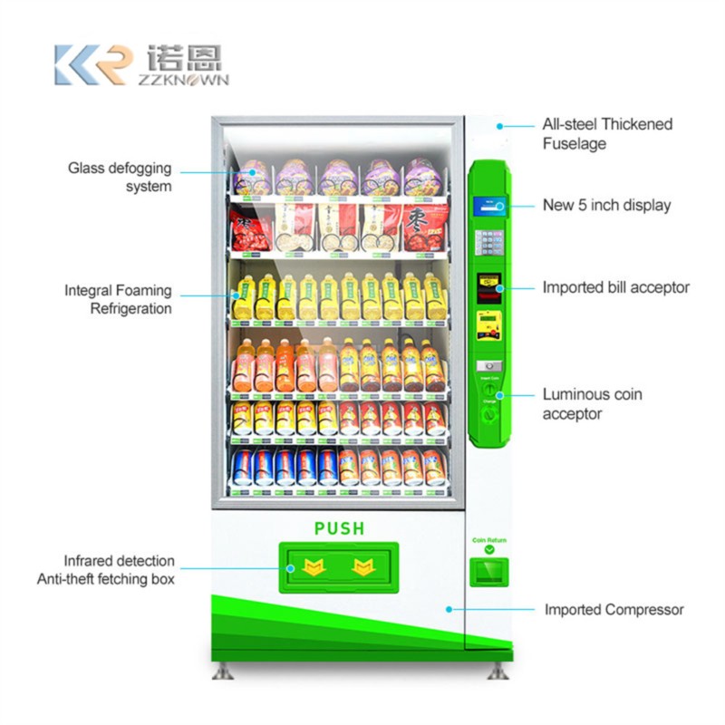 Mesin Penjual Minuman Otomatis - Food Drink Snacks ulasan dan harga