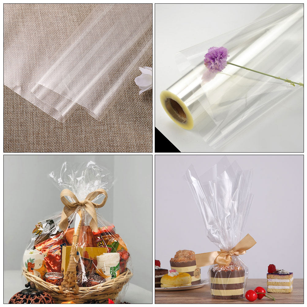 2 Gulungan Plastik Pembungkus  - Snacks Food Gift Baskets ulasan dan harga