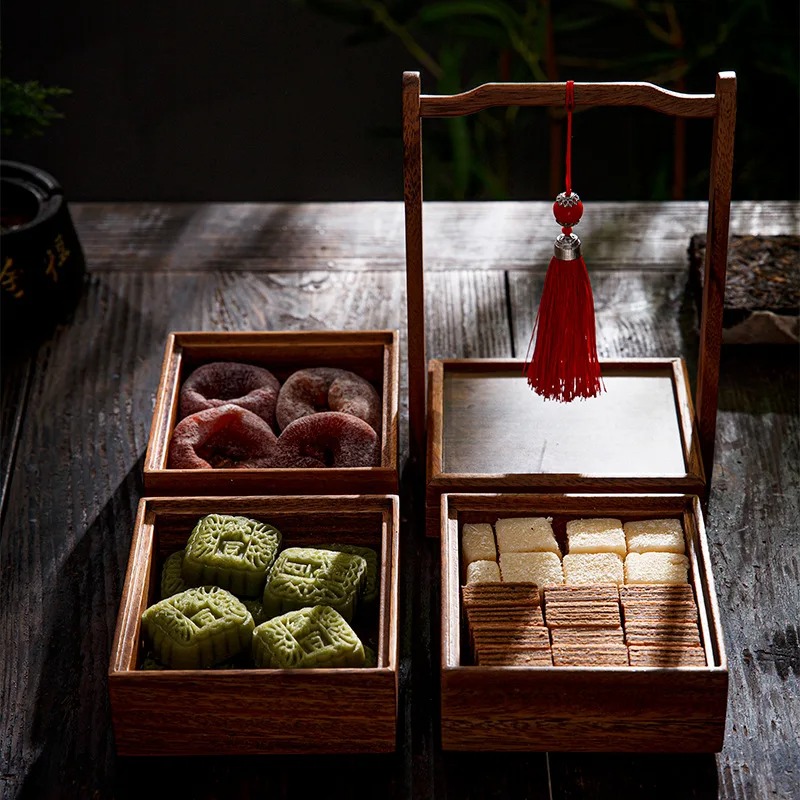 Kotak Makanan Minimalis Berlap - Snacks Food Gift Baskets ulasan dan harga