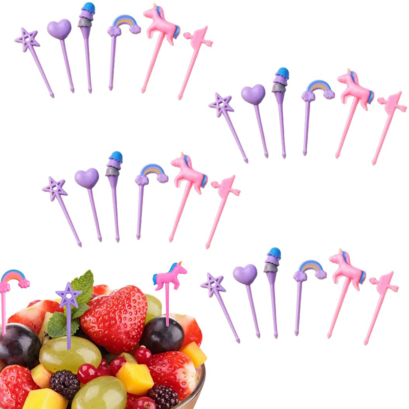 Garpu Buah untuk Anak-anak Pla - Food Snacks For Kids Party ulasan dan harga
