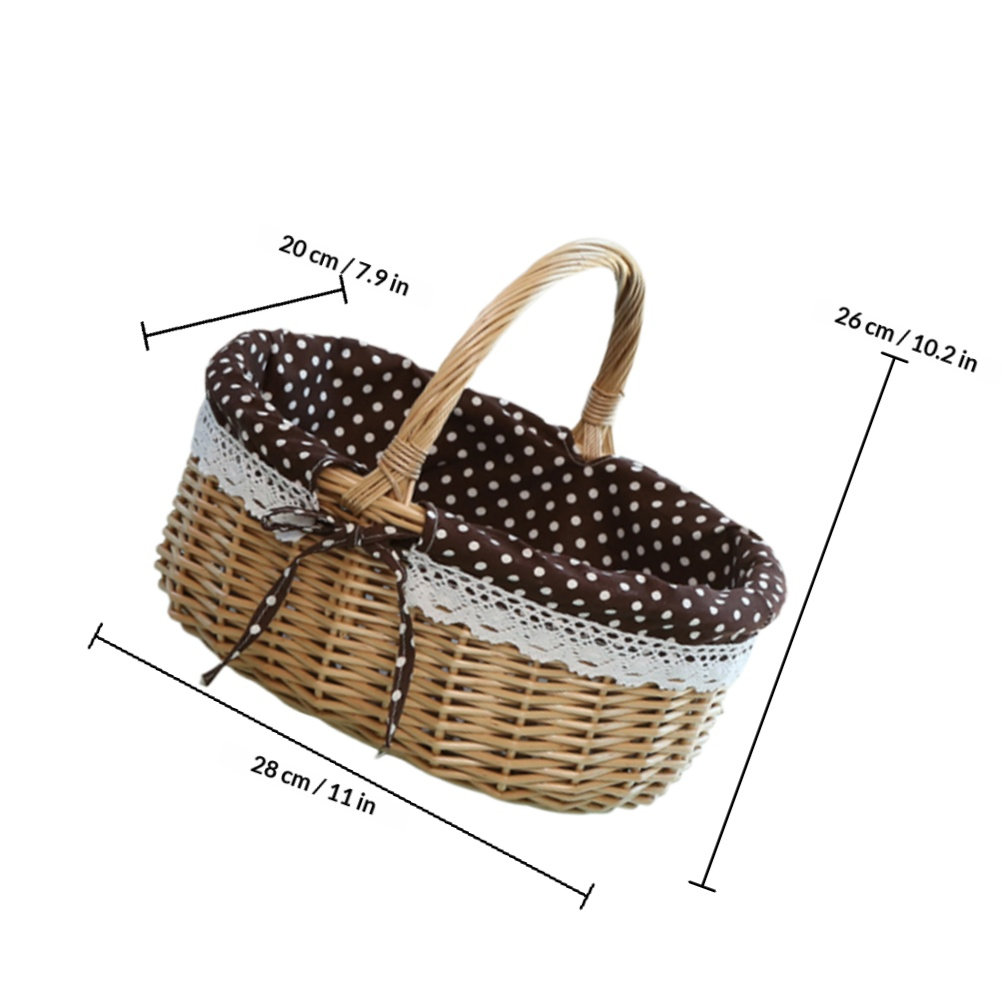 Keranjang Buah Anyaman Tangan  - Snacks Food Gift Baskets ulasan dan harga