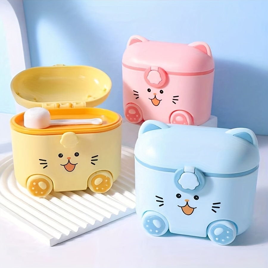 Wadah Susu Bubuk Kucing Lucu d - Food Snacks For 1 Year Old ulasan dan harga