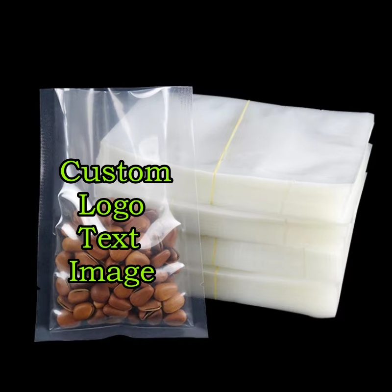100PCS Kantong Plastik Vakum T - Logo Food Snack ulasan dan harga