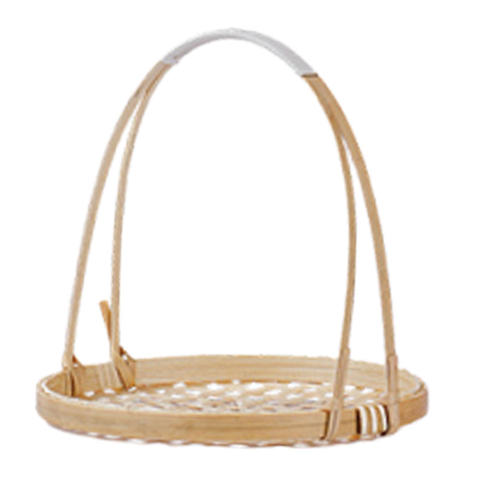 Nampan Keranjang Anyaman Bambu - Snacks Food Gift Baskets ulasan dan harga