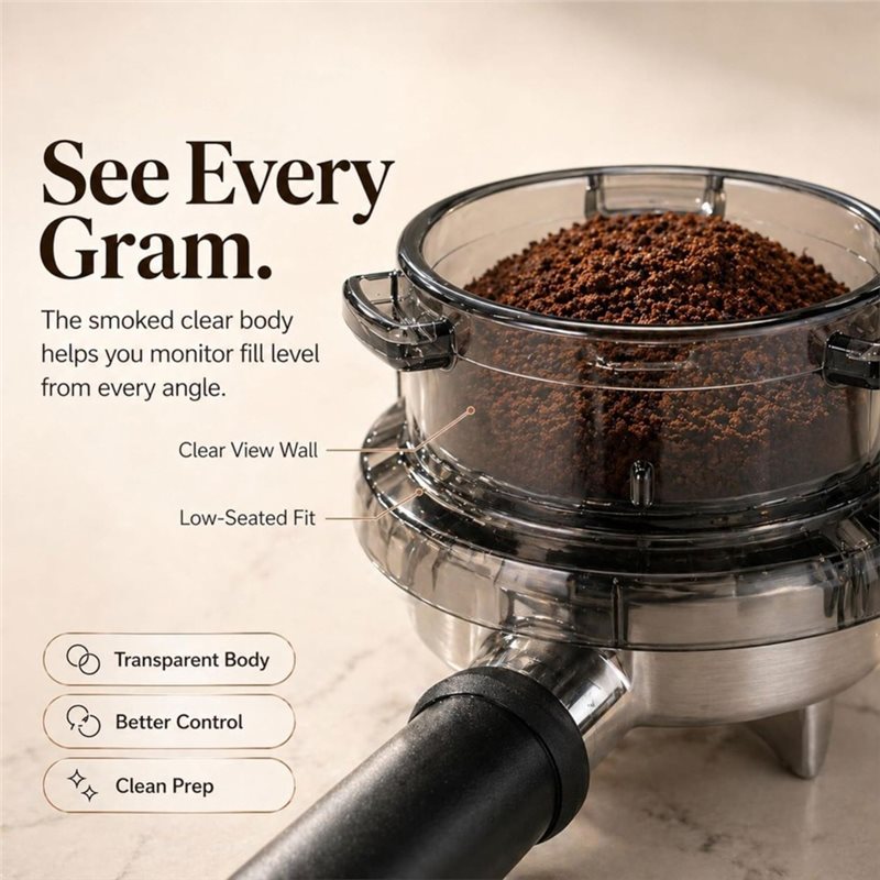 B51CBARU! Corong Portafilter T - Breville Espresso Barista Express ulasan dan harga