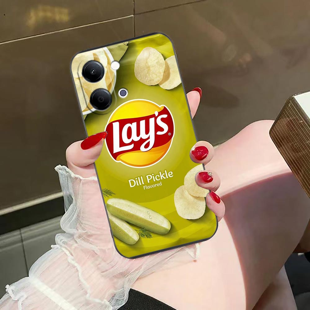 Casing Ponsel untuk VIVO Y400  - Logo Food Snack ulasan dan harga