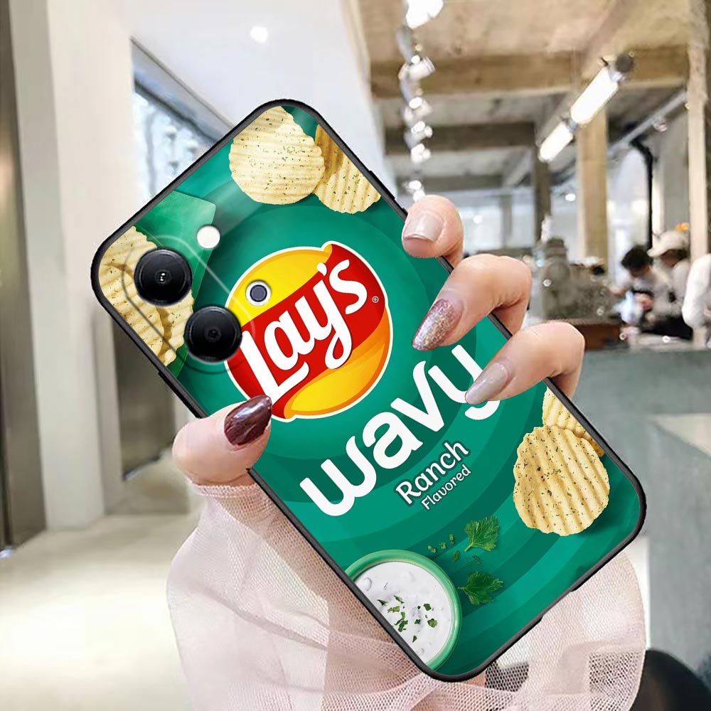 Casing Ponsel untuk VIVO Y400  - Logo Food Snack ulasan dan harga