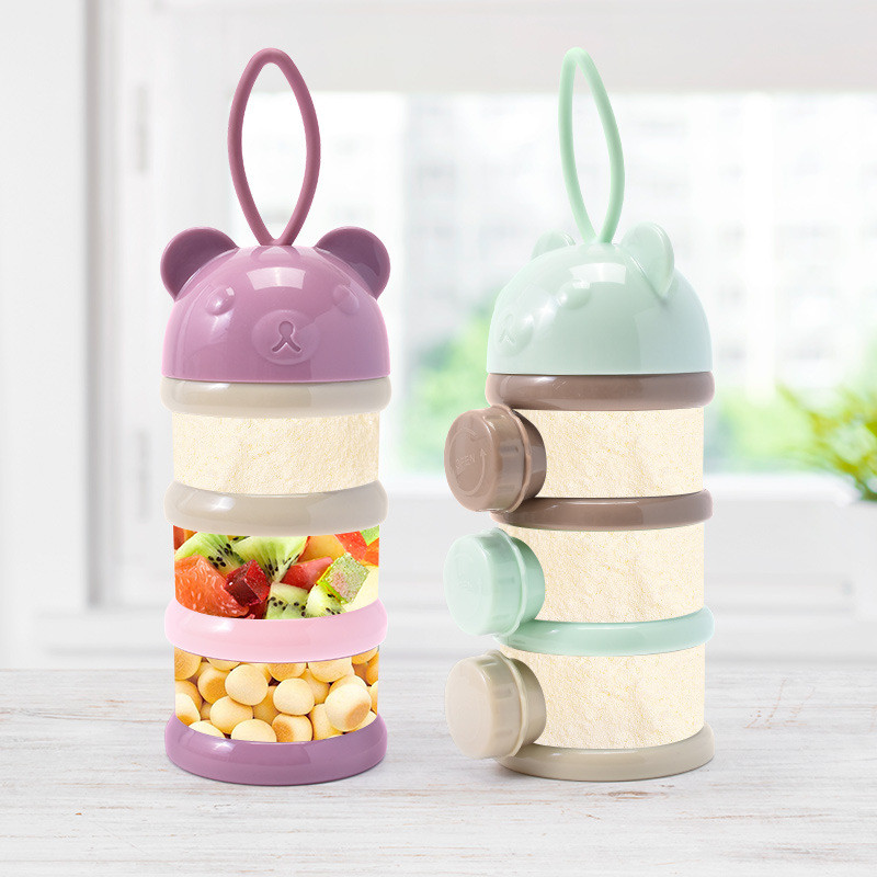 Wadah Susu Bubuk Bayi Beruang  - Food Snacks For 1 Year Old ulasan dan harga