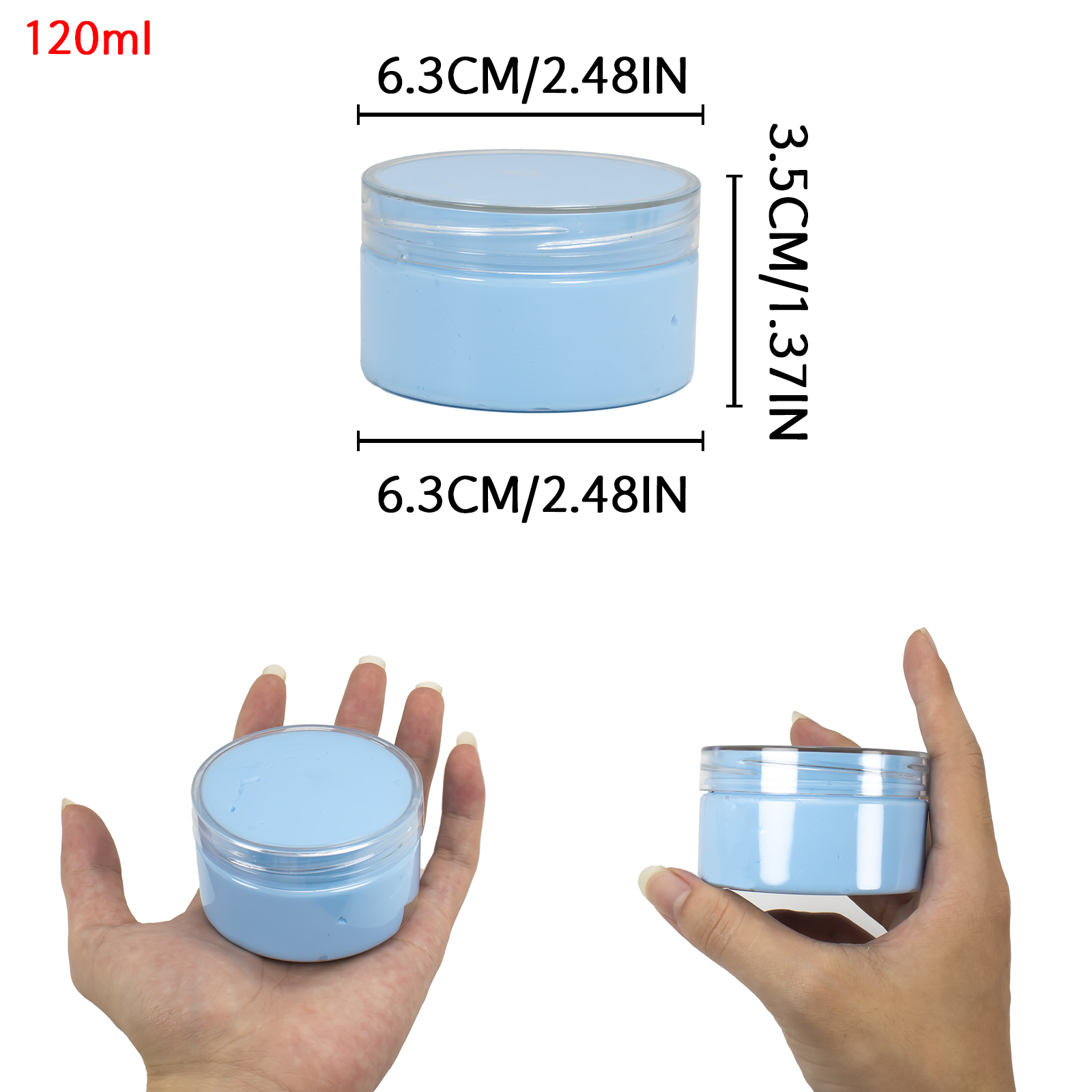 120ml Fluffy Butter Slime Kit  - Food Snacks To Eat ulasan dan harga