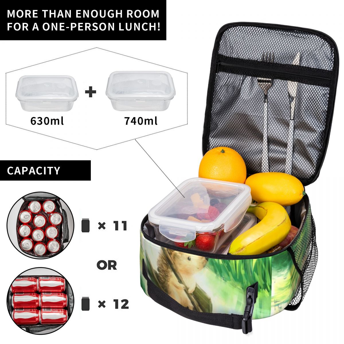 Tas Pendingin Makanan Ringan H - Food Snacks For Hiking ulasan dan harga